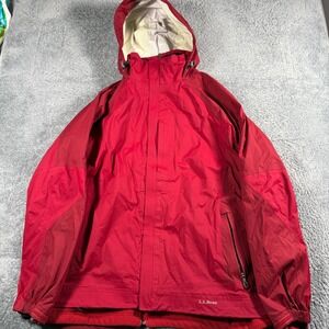 LL Bean Waterproof 3-in-1 System Jacket Coat Fleece Vest Liner Hooded Size XXL